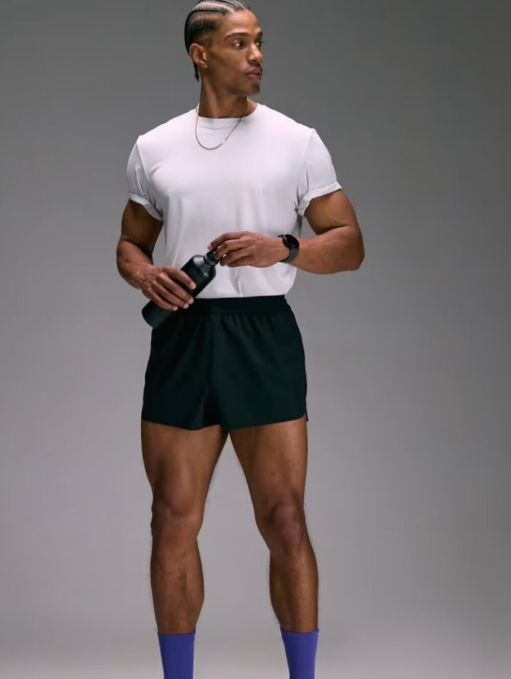 ASOS Men’s Black Athletic Running Shorts